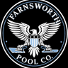 Farnsworth Pool Co. eagle badge