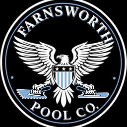Farnsworth Pool Co. eagle badge